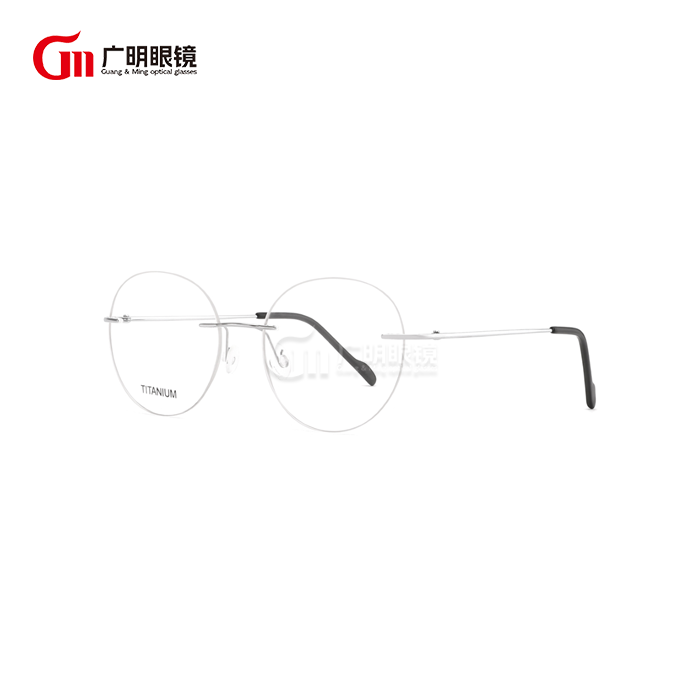 rimless frames round